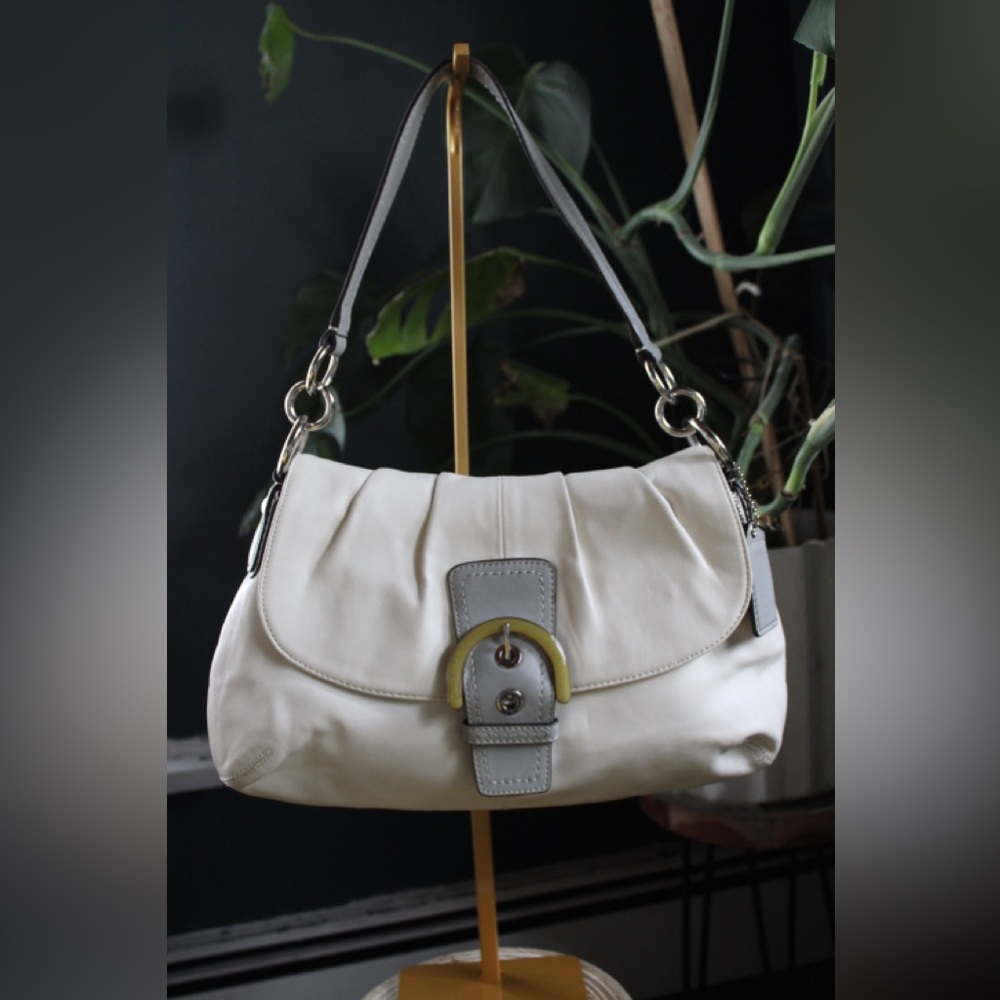 Coach Soho pleated shoulder bag